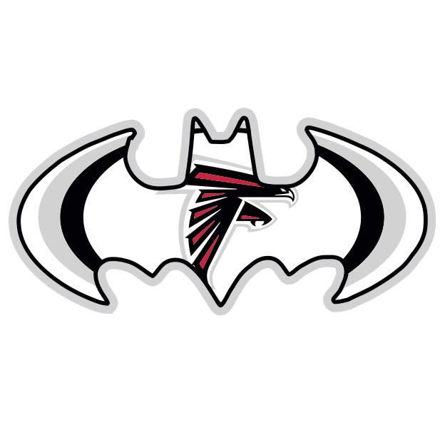 Atlanta Falcons Batman Logo fabric transfer